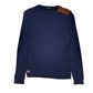 Womens Navy Ralph Lauren Lightweight Crewneck Jumper