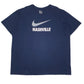 Mens Navy Nike Nashville Short Sleeve T Shirt