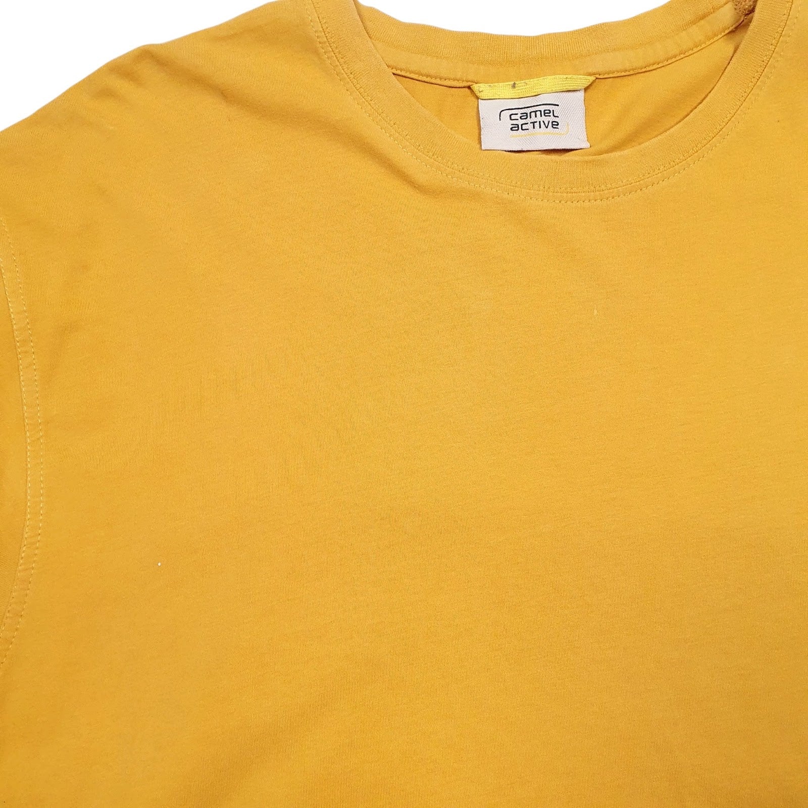 Mens Yellow Camel Active   T Shirt