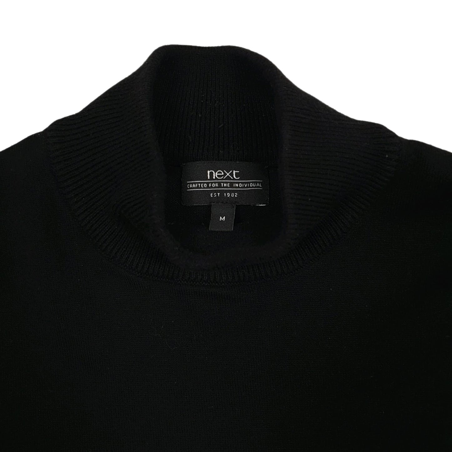 Mens Grey Next  Turtle Neck Jumper