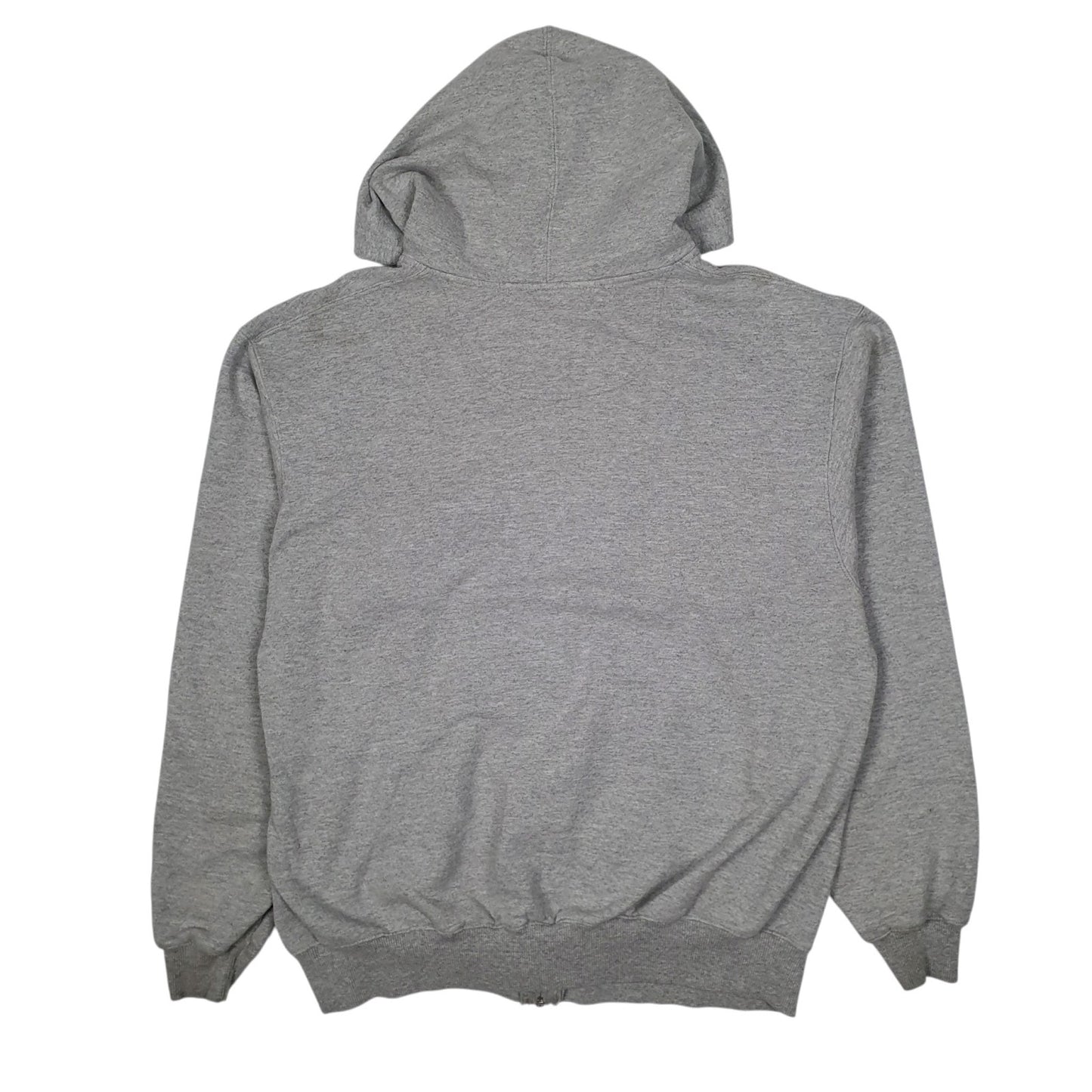 Mens Grey Champion Hoodie Full Zip Jumper