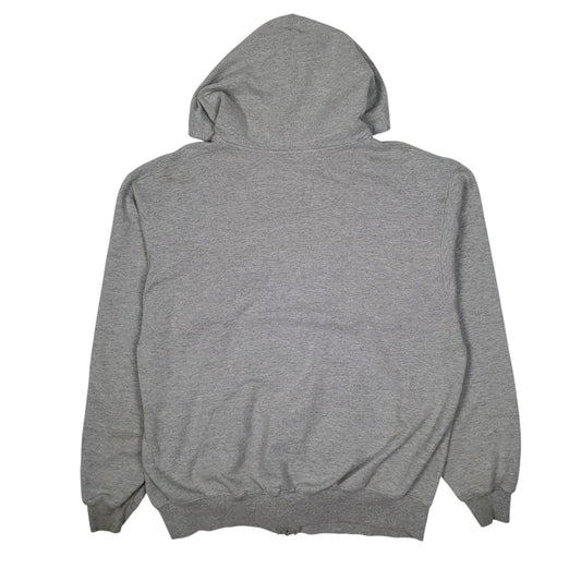 Mens Grey Champion Hoodie Full Zip Jumper