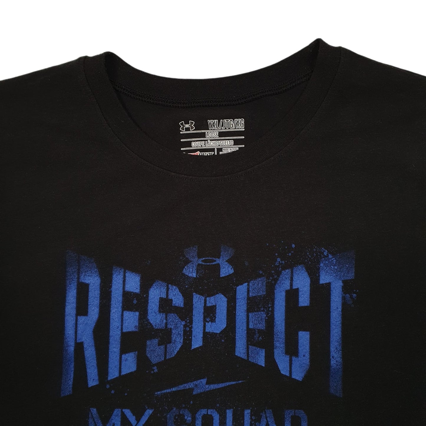 Mens Black Under Armour   T Shirt