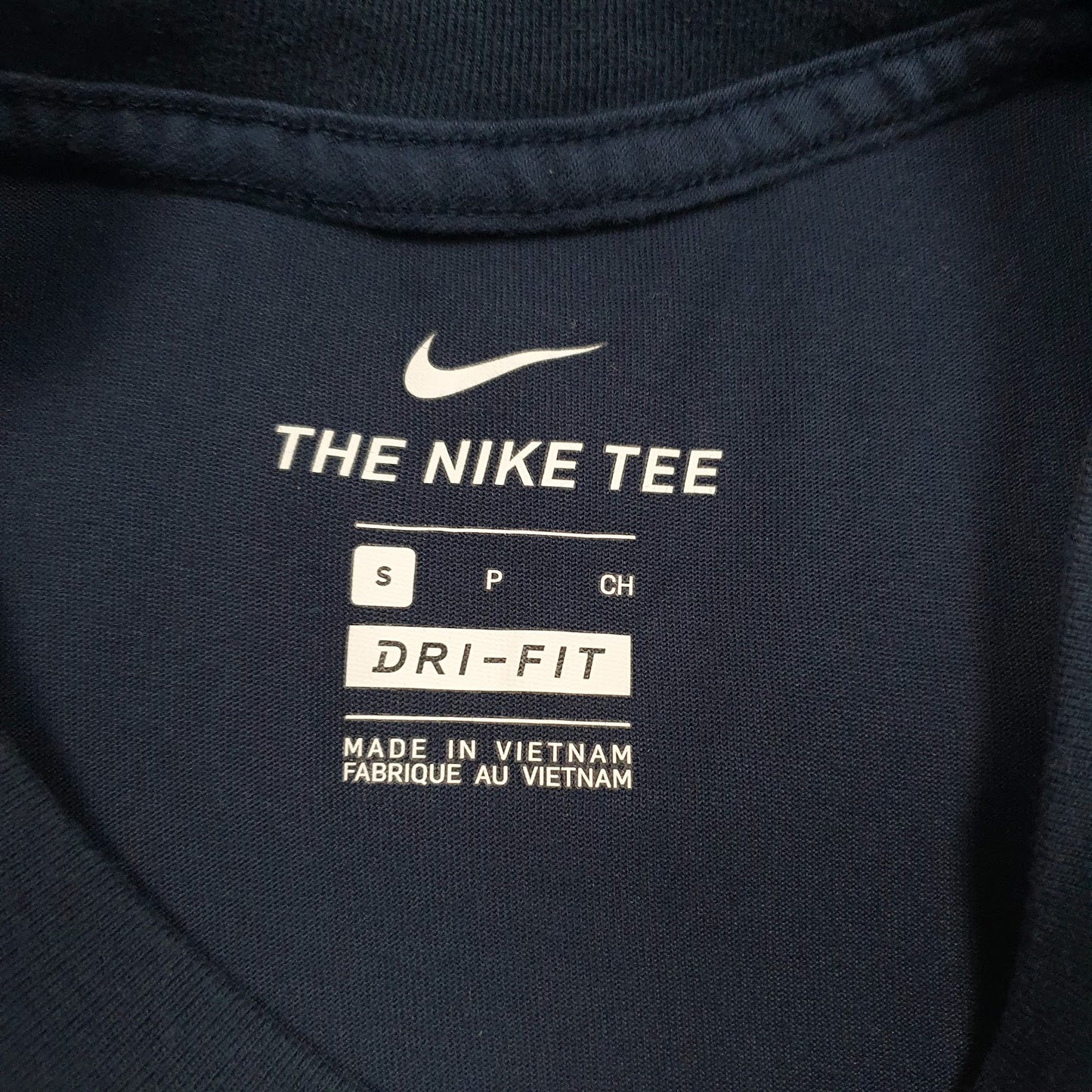 Mens Navy Nike Dri-Fit The Ultrafly Tour  T Shirt