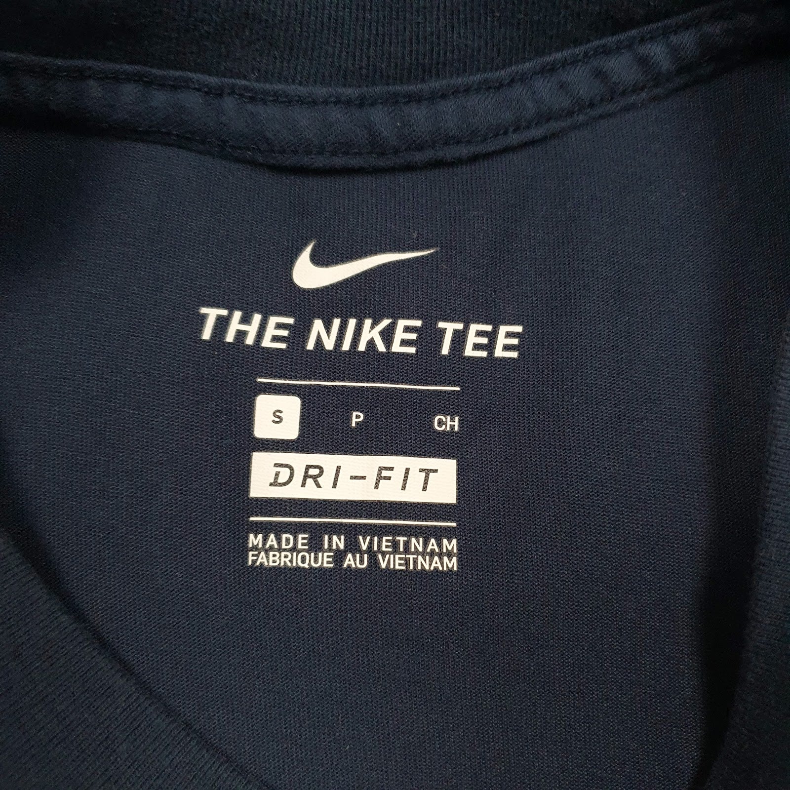 Mens Navy Nike Dri-Fit The Ultrafly Tour  T Shirt