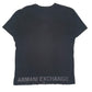 Mens Black Armani Exchange V Neck  T Shirt