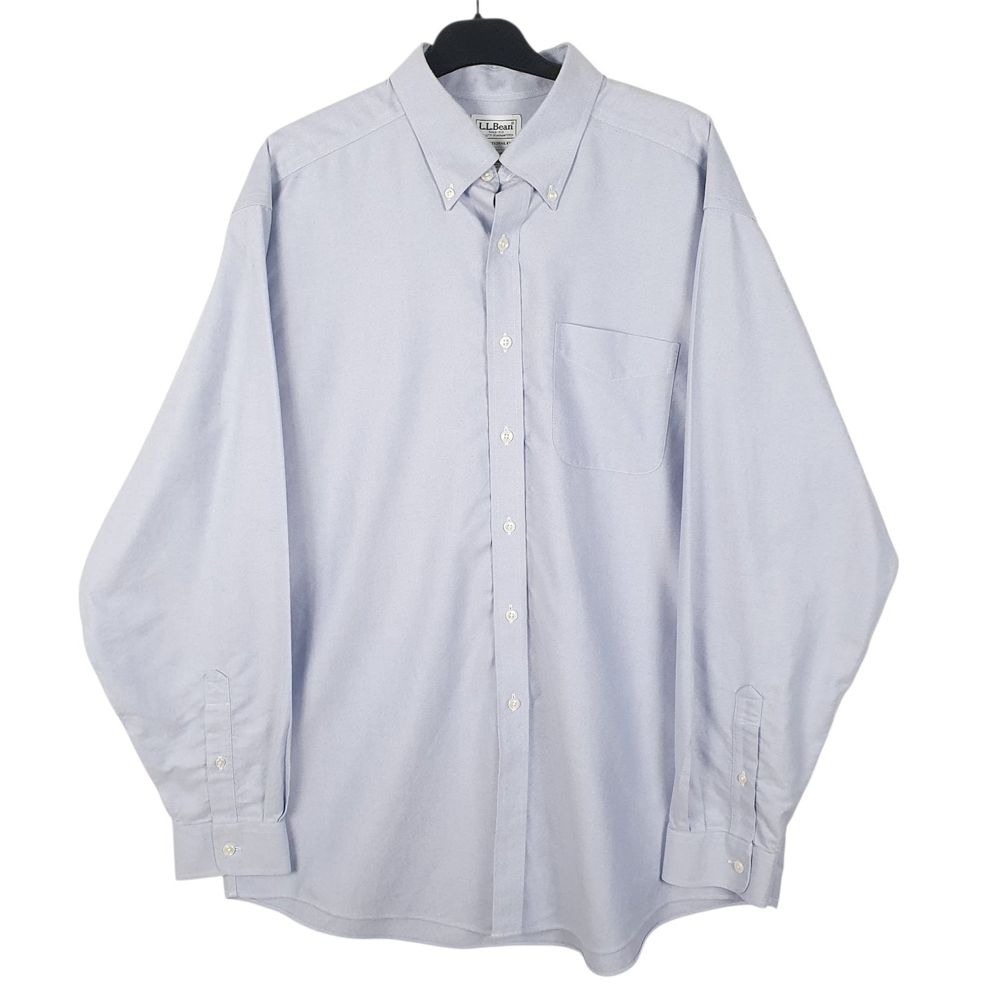 Mens Blue L.L.Bean  Long Sleeve Shirt