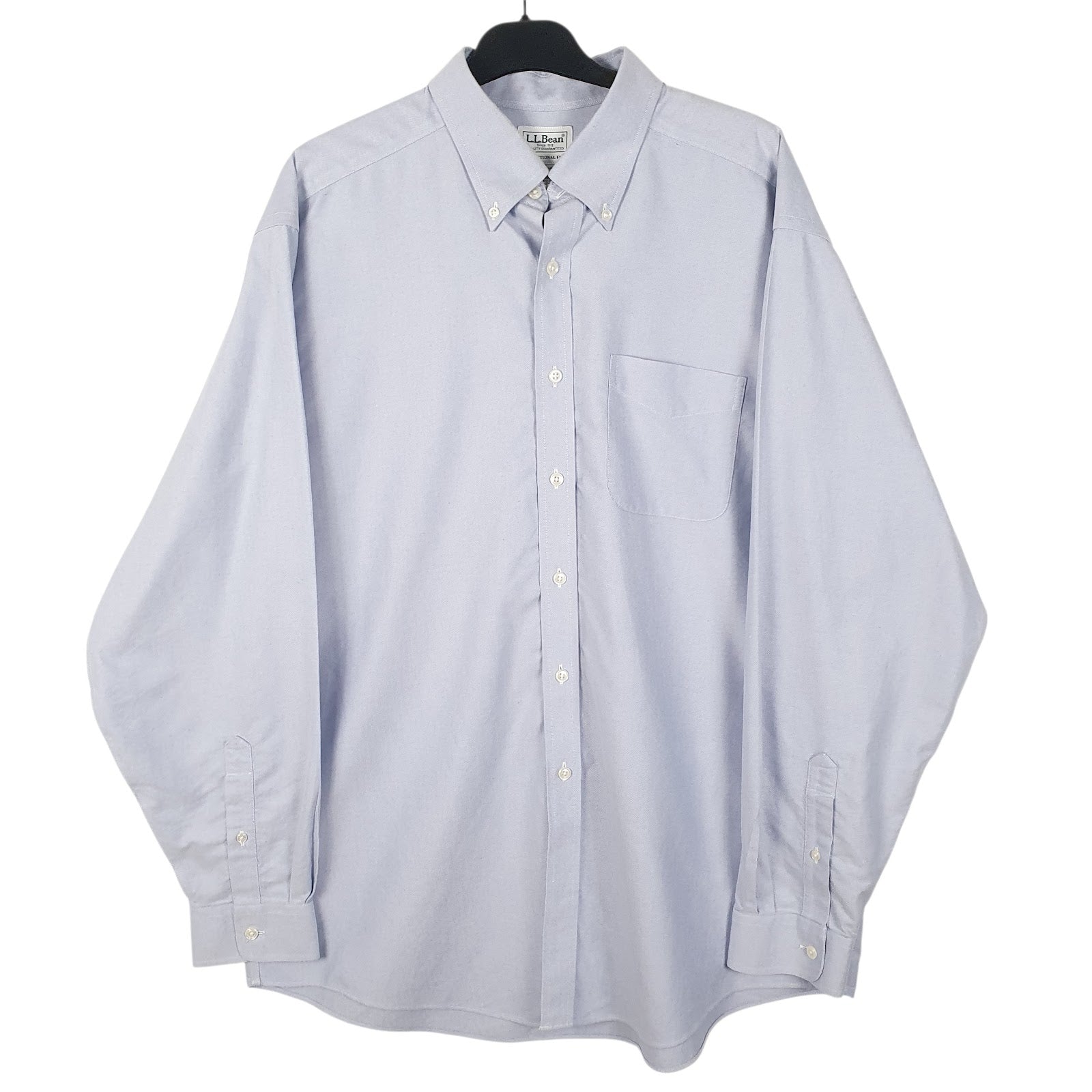 Mens Blue L.L.Bean  Long Sleeve Shirt