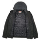Mens Grey Levis Hoodie  Coat