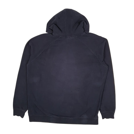 Mens Navy Fila Hoodie Full Zip Jumper