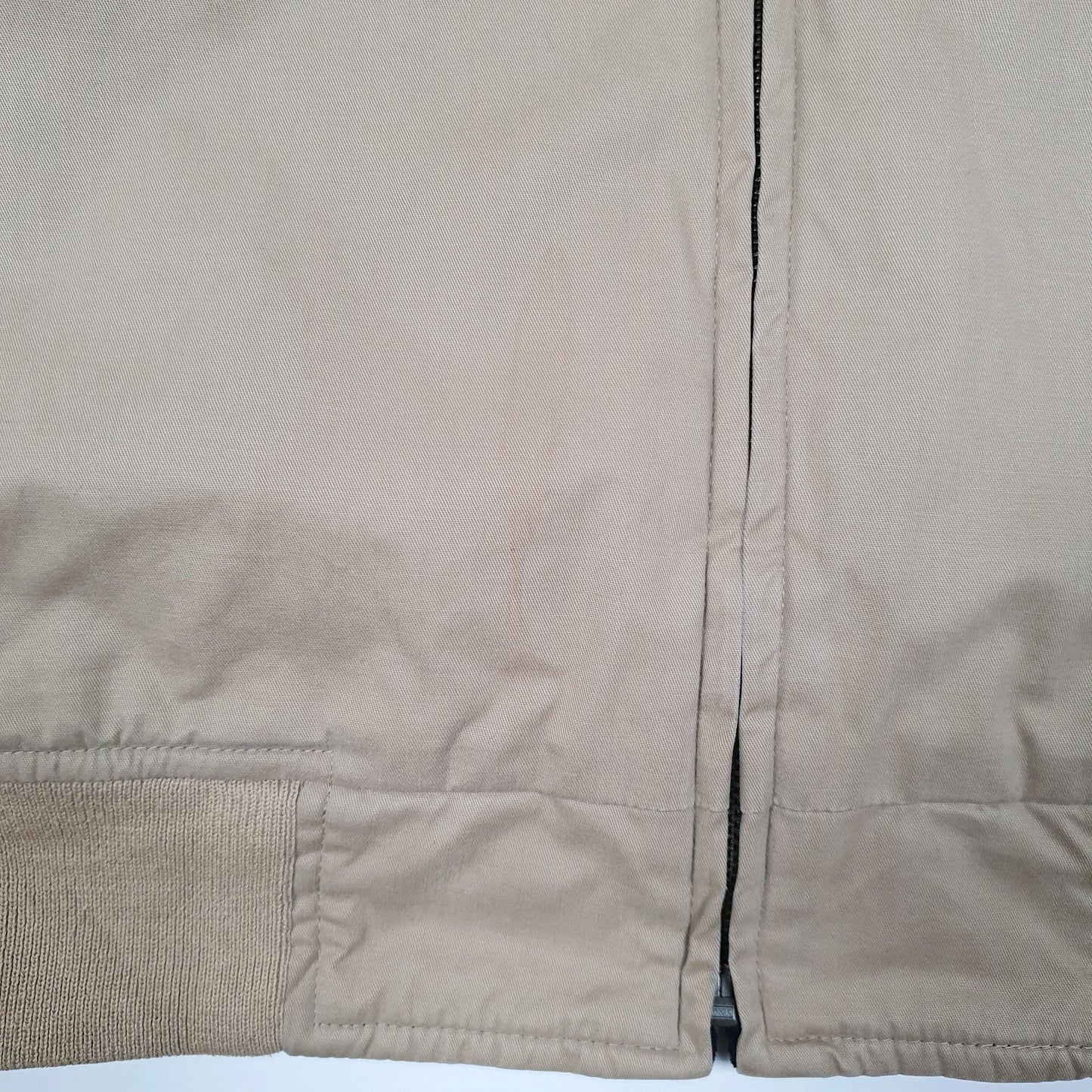 Mens Beige Polo Ralph Lauren Reversible Harrington Fleece Lined Hoodie Coat