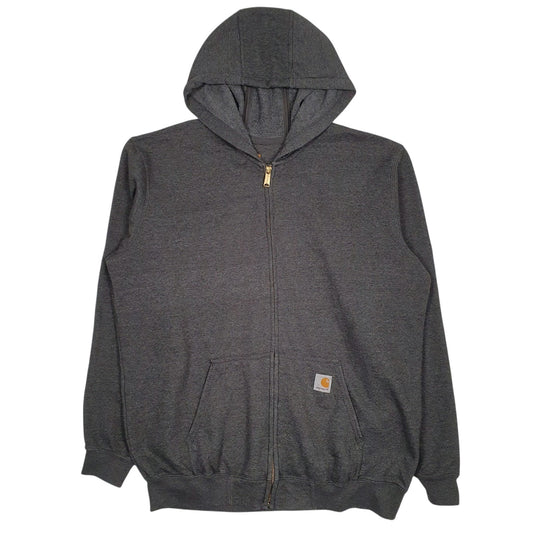 Mens Grey Carhartt  Full Zip Jumper