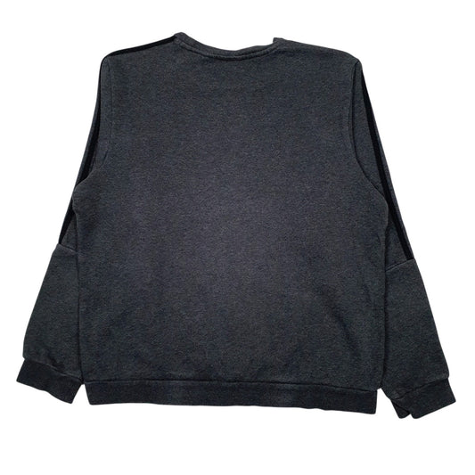 Womens Grey Adidas  Crewneck Jumper