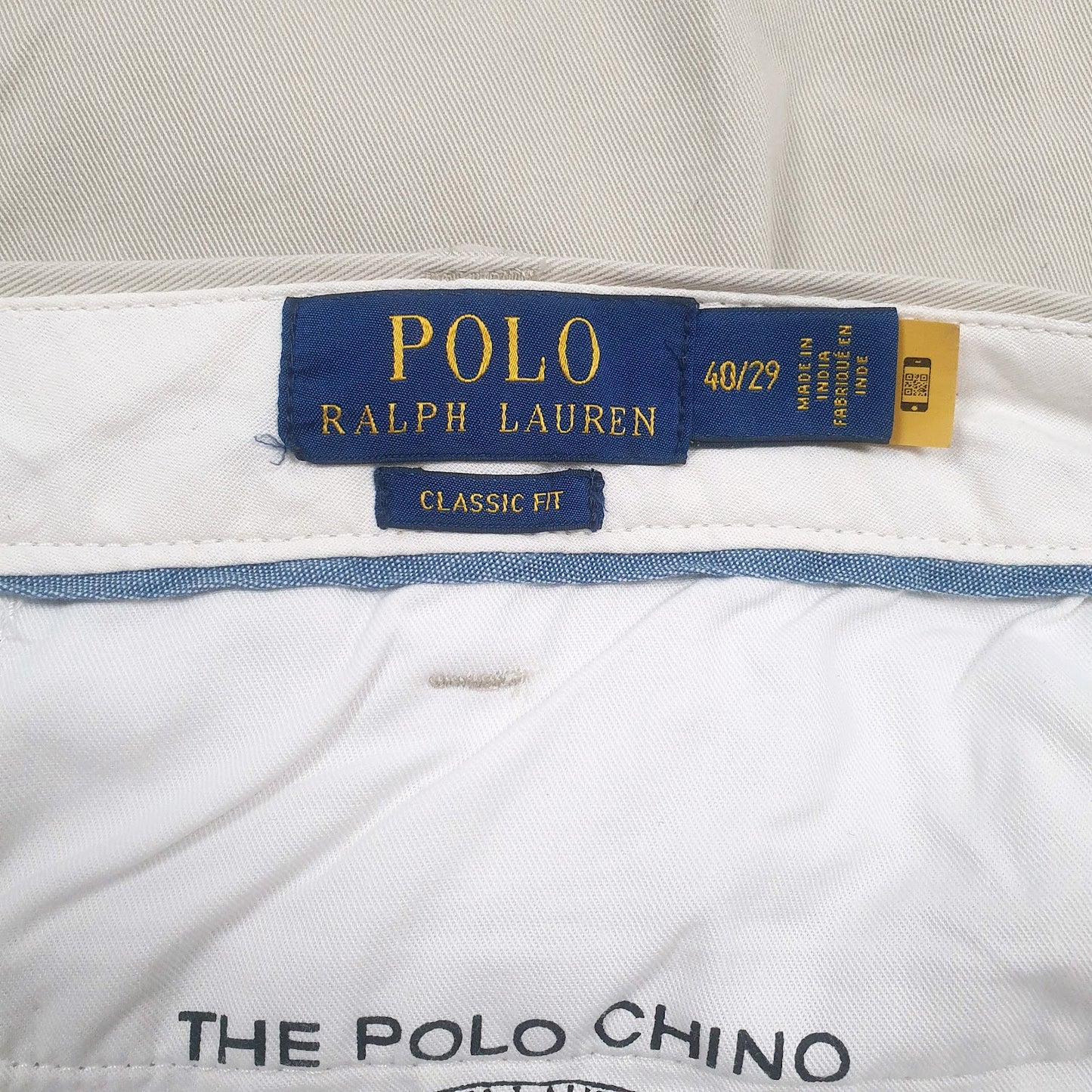 Mens Beige Polo Ralph Lauren   Trousers