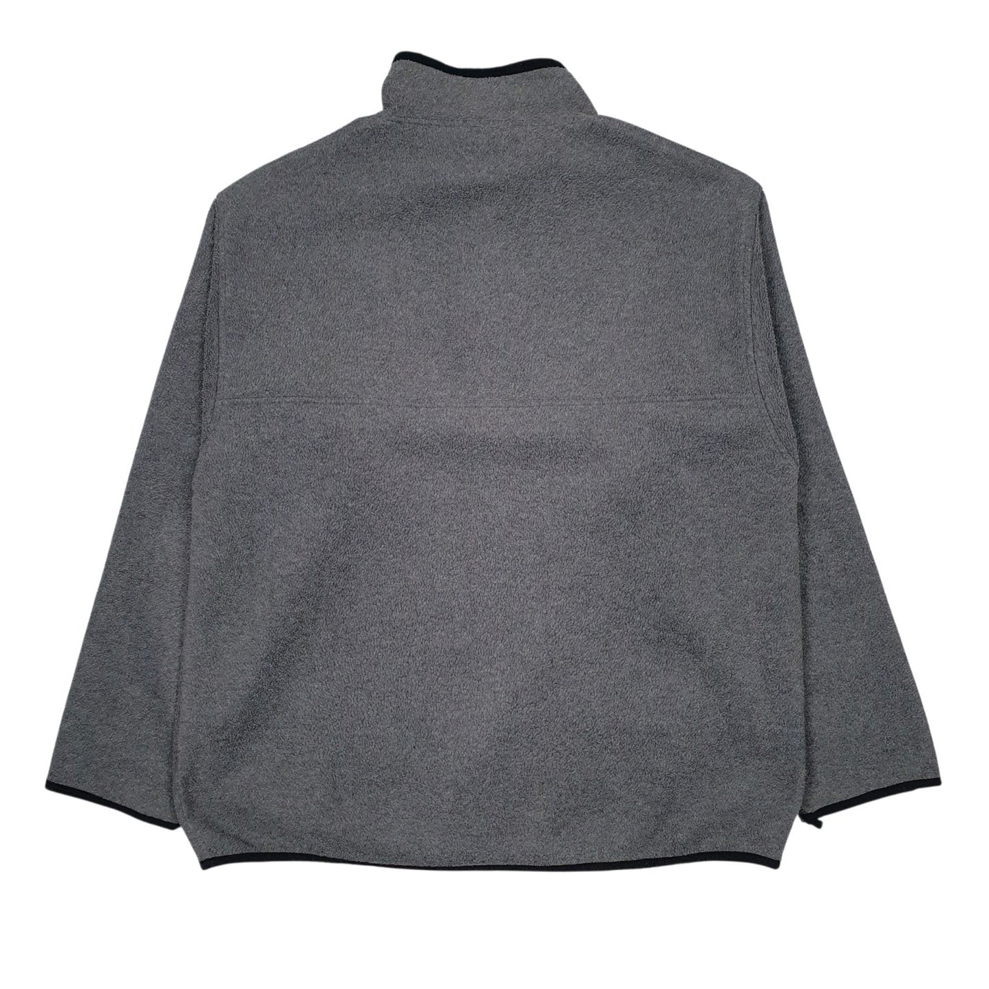 Mens Grey Reebok  Quarter Zip Jumper