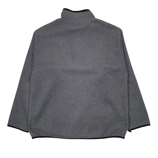 Mens Grey Reebok  Quarter Zip Jumper