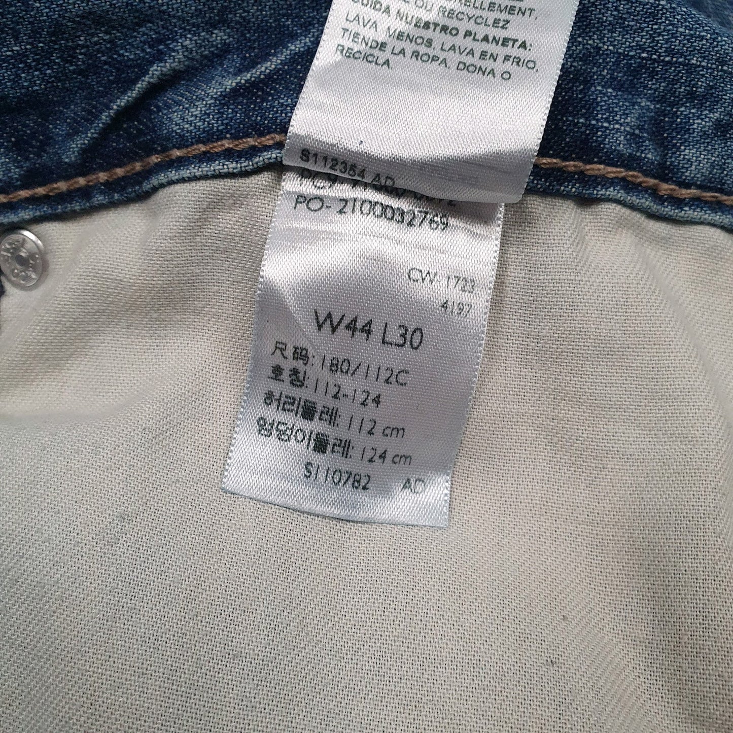 Mens Blue Levis Carpenter  Jeans
