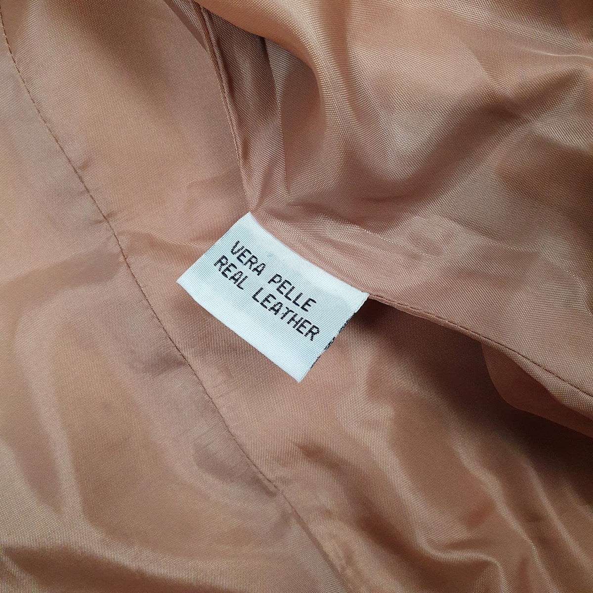 Womens Brown Vera Pelle Western Bomber Blazer  Coat