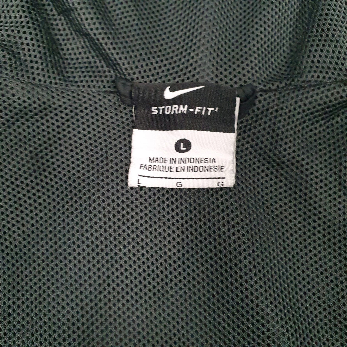 Mens Black Nike Storm-Fit  Coat