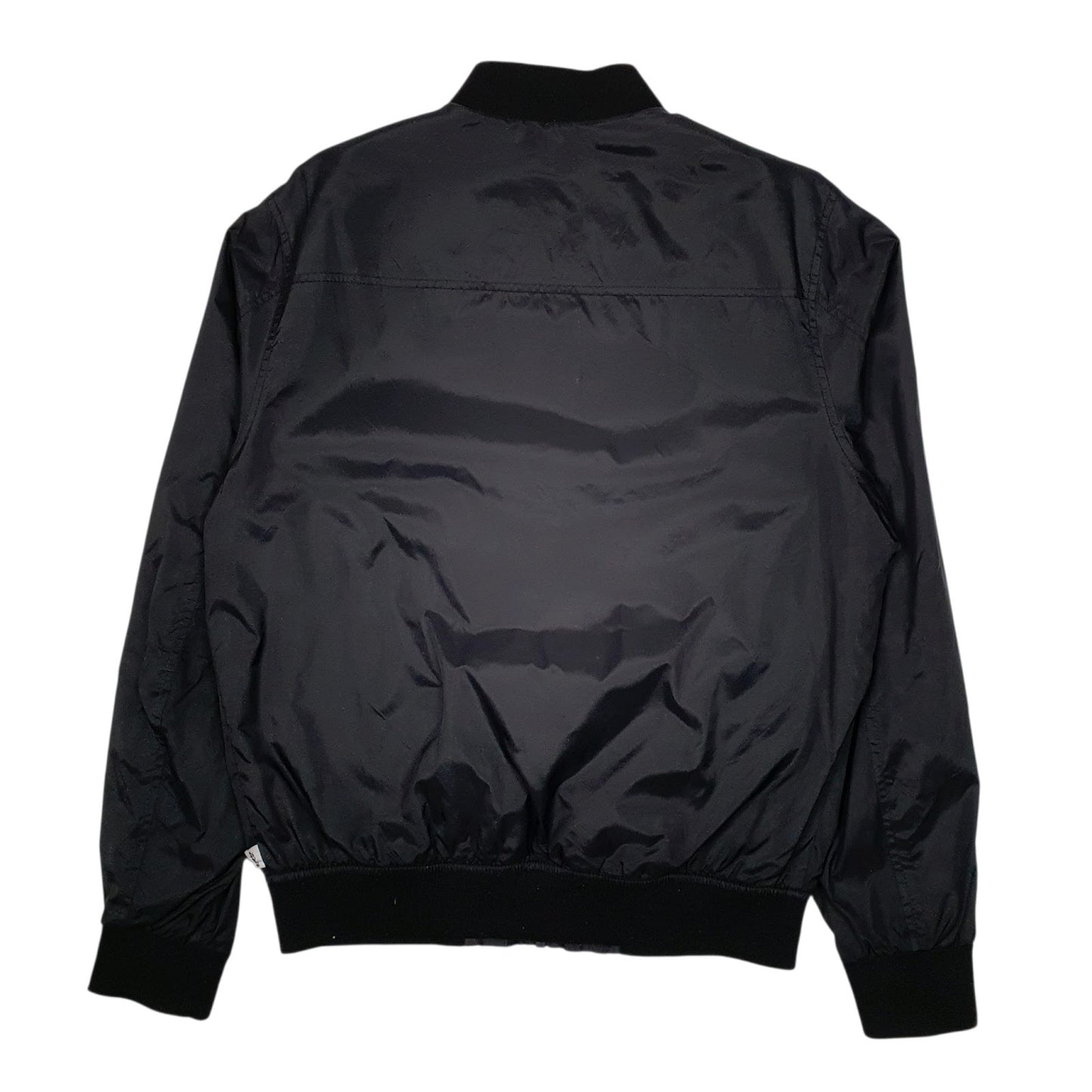 Mens Black Levis Bomber  Coat