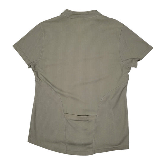 Womens Grey Adidas Vintage 00s Sports Running Cycling  T Shirt