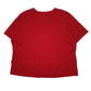 Womens Red Unbranded Shoulder Pads  T Shirt