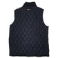 Womens Navy Tommy Hilfiger Quilted Crewneck Coat