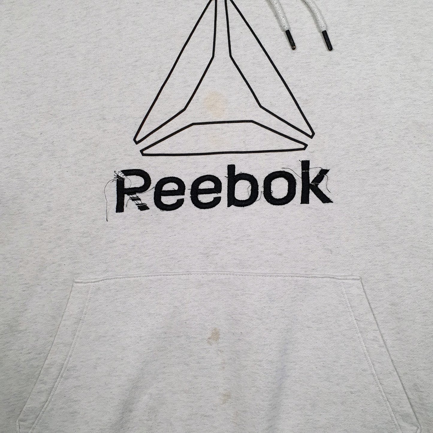 Mens Grey Reebok  Hoodie Jumper