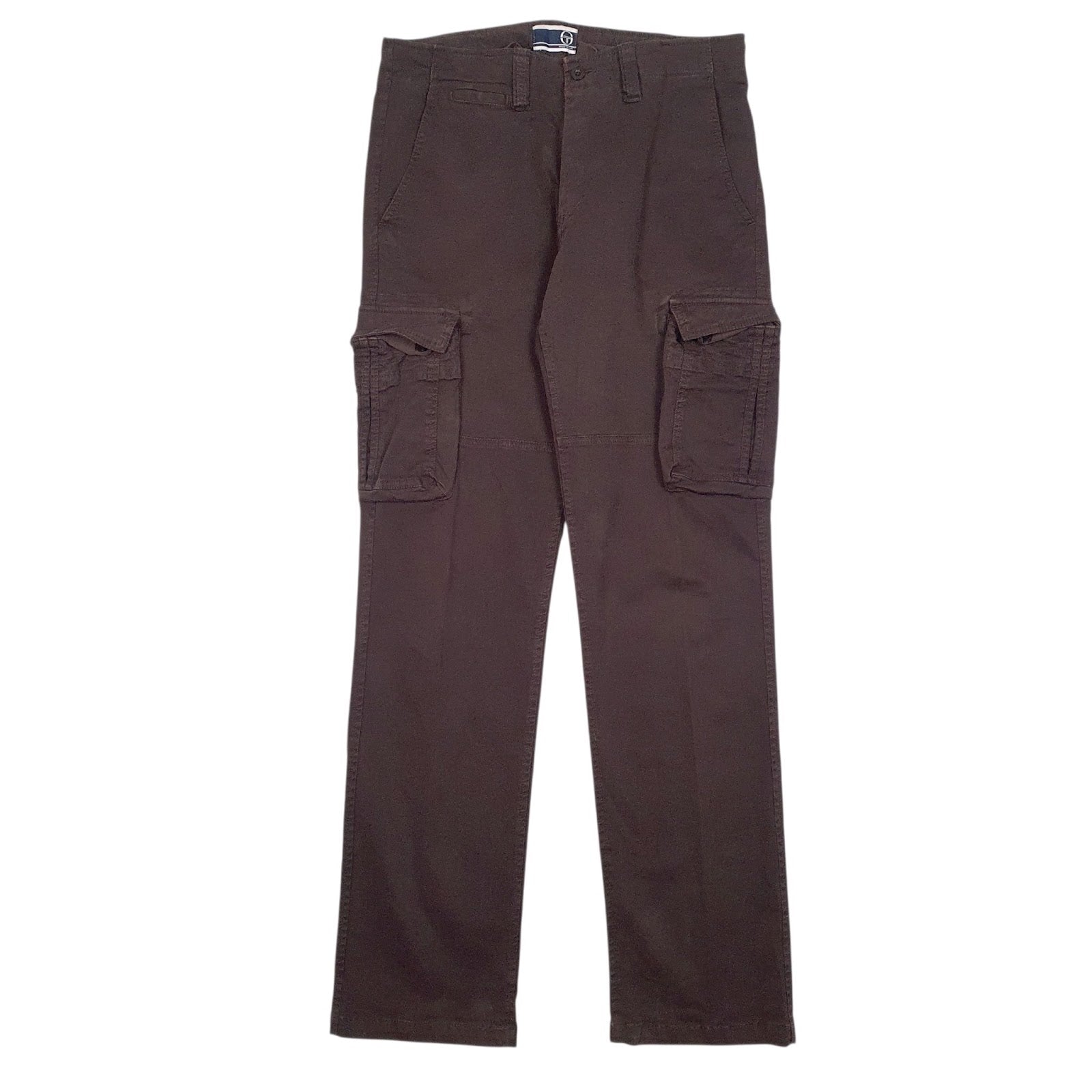 Mens Brown Sergio Tacchini  Cargo Trousers