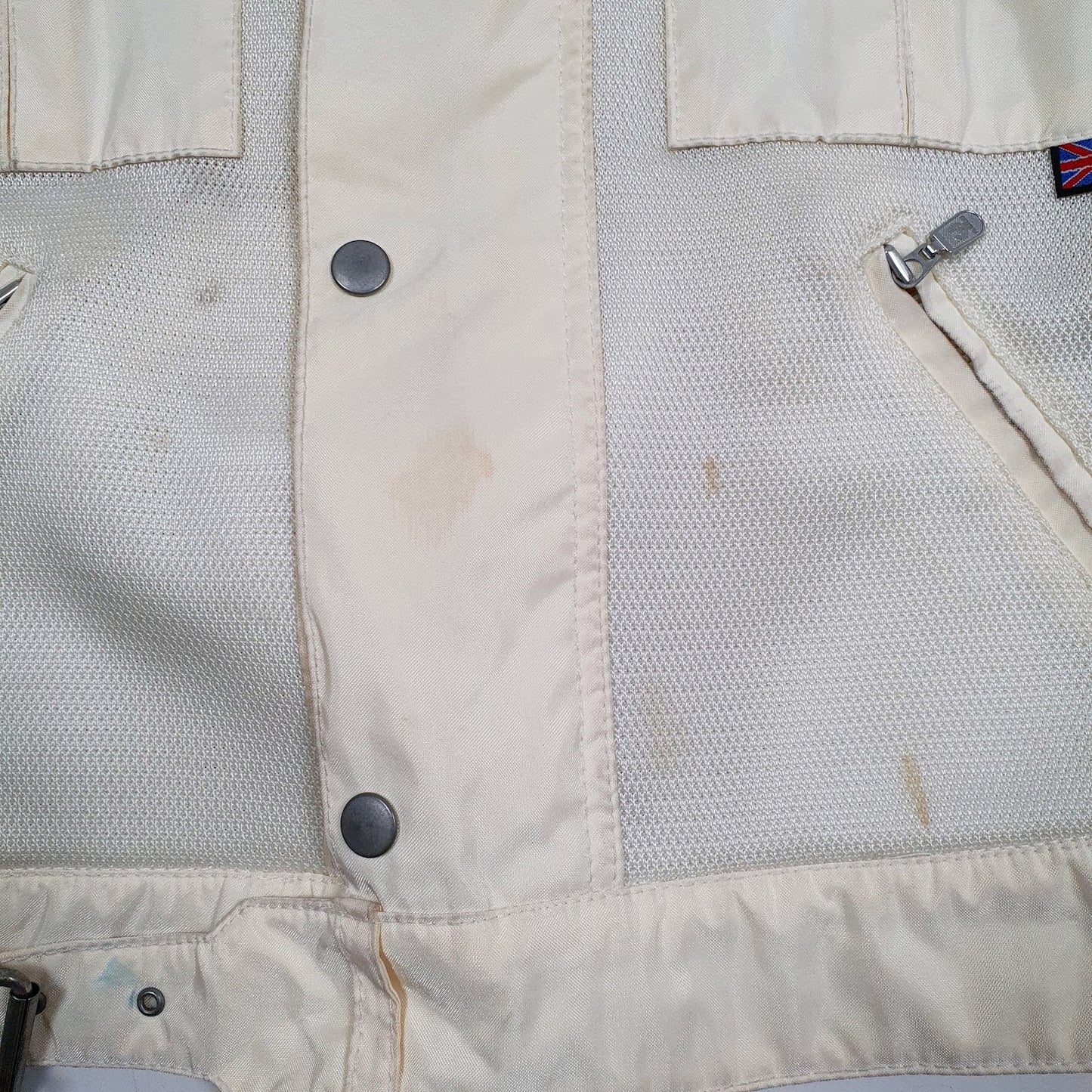 Womens Cream Belstaff Motorcycle  Coat