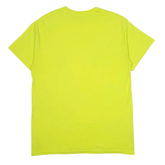 Mens Green Gildan   T Shirt