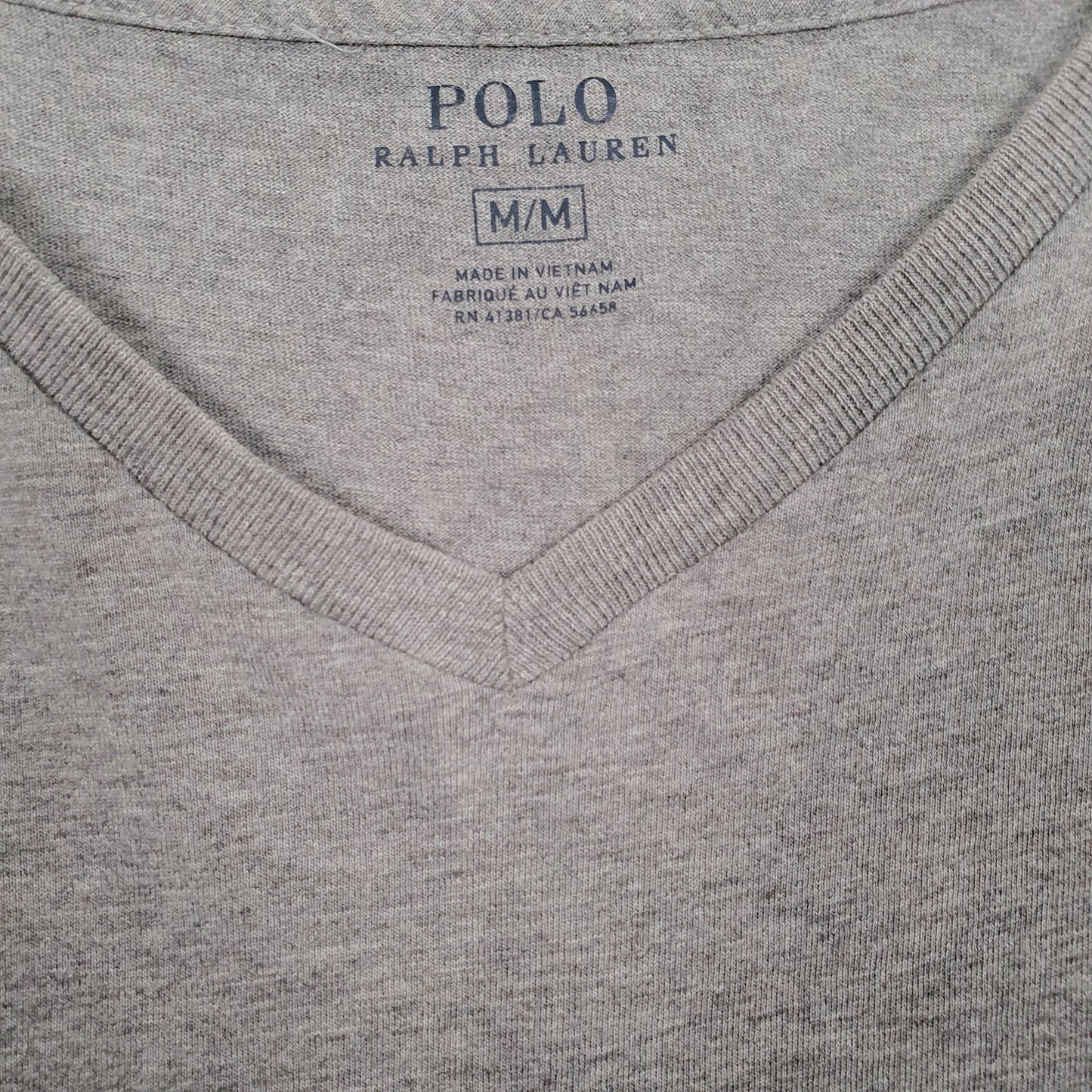 Mens Grey Polo Ralph Lauren   T Shirt