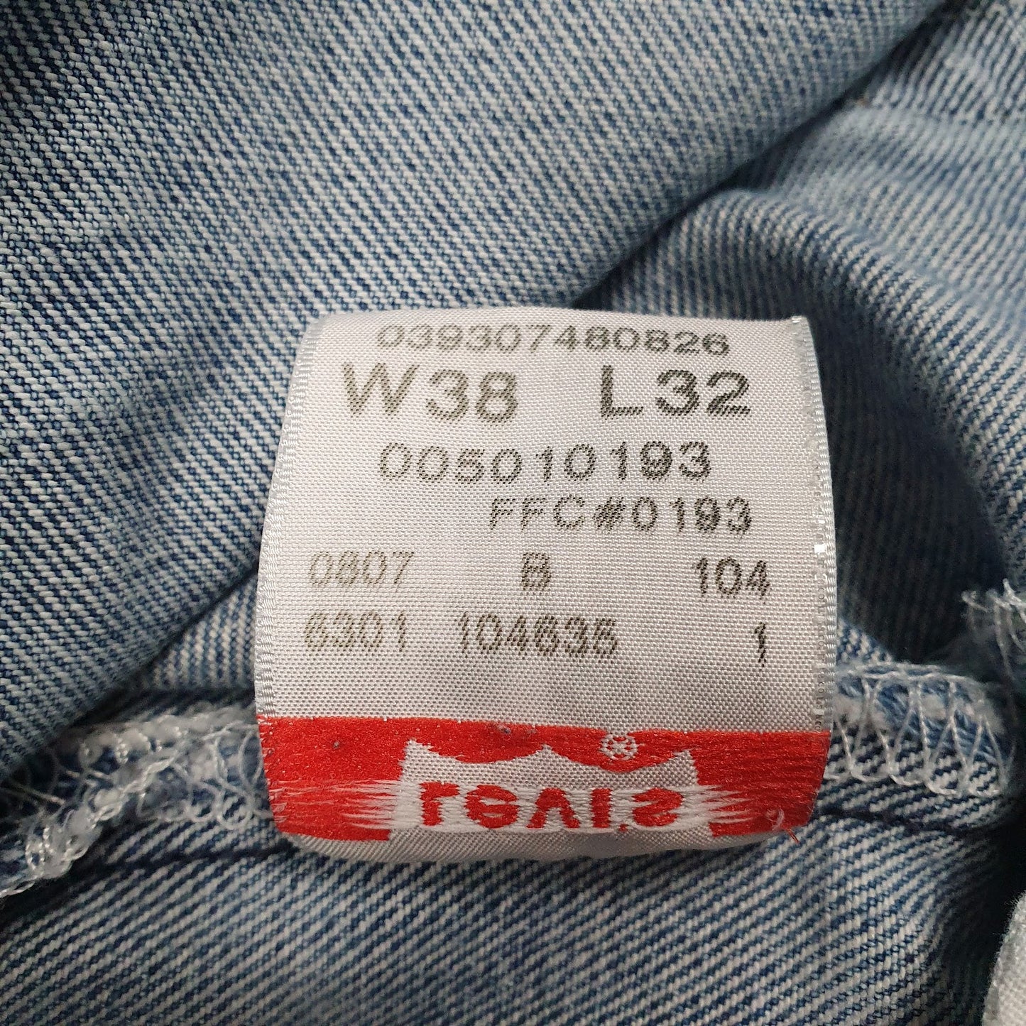 Mens Blue Levis   Jeans