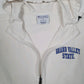 Mens White Champion Grand Valley State Hoodie Coat