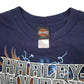 Mens Navy Harley Davidson Annapolis Maryland  T Shirt