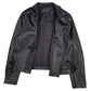 Womens Black M&S Faux Leather  Coat