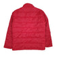 Mens Red Reebok  Quarter Zip Coat