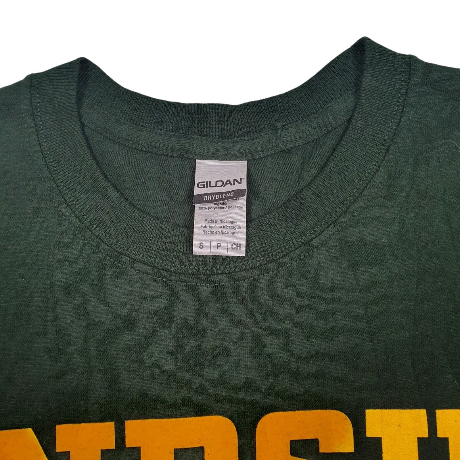 Mens Green Gildan North Dakota State University  T Shirt