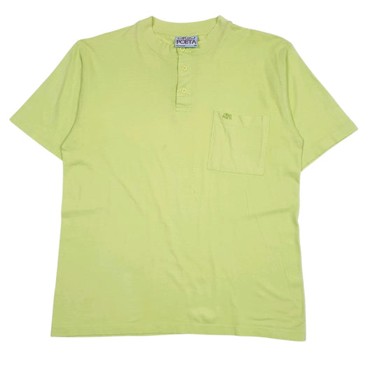 Mens Green Orso Poeta  Short Sleeve Polo Shirt