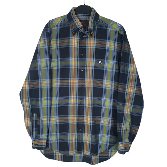 Mens Black Etro Made In Italy Long Sleeve Shirt