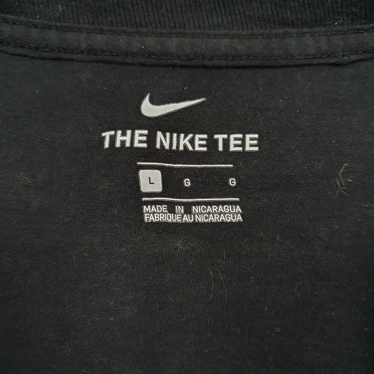 Mens Black Nike NBA Los Angeles Lakers  T Shirt