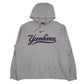 Mens Grey Nike MLB New York Yankees Hoodie Jumper