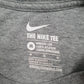 Mens Grey Nike  V Neck T Shirt