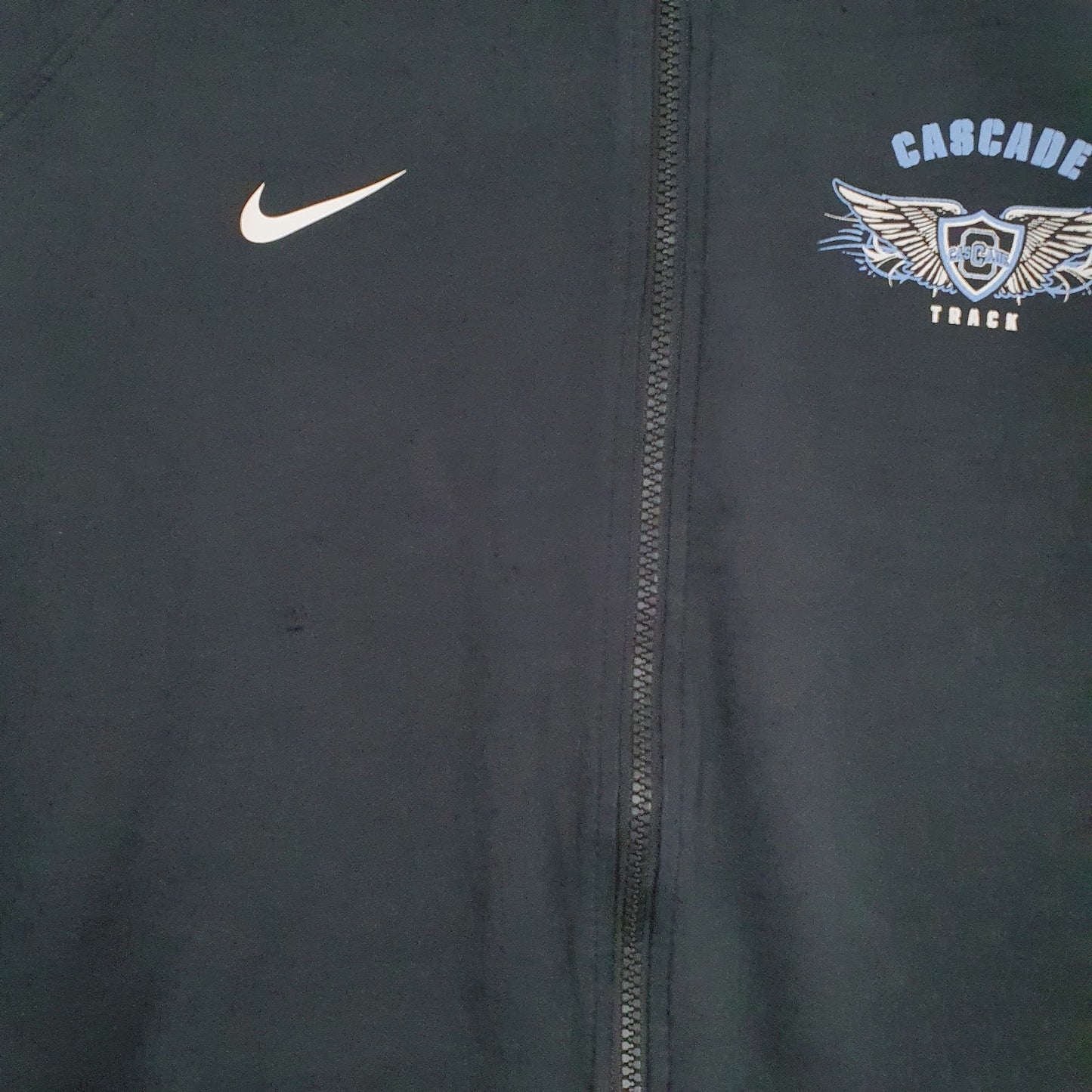 Mens Black Nike Dri-Fit Active Wear Full Zip Jumper