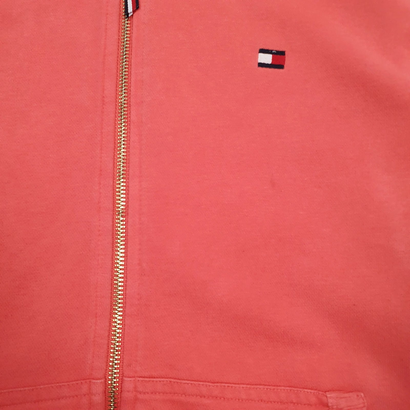Womens Pink Tommy Hilfiger  Full Zip Jumper