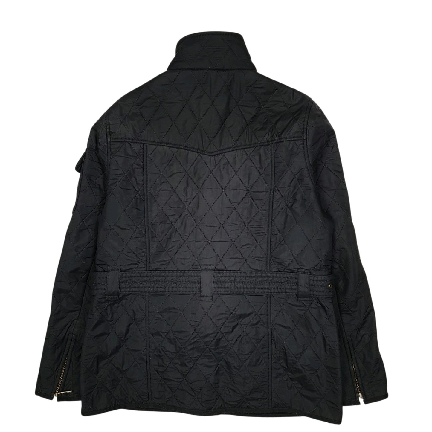 Womens Navy Barbour  Crewneck Coat