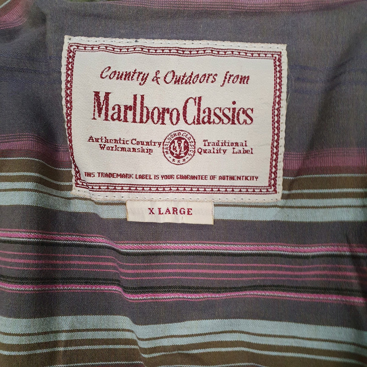 Womens Green Marlboro Vintage  Coat