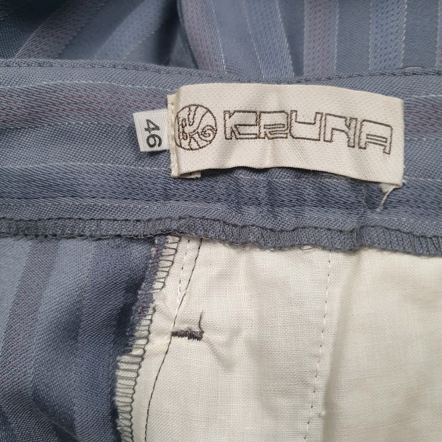 Womens Grey Kruna Vintage 70s  Trousers