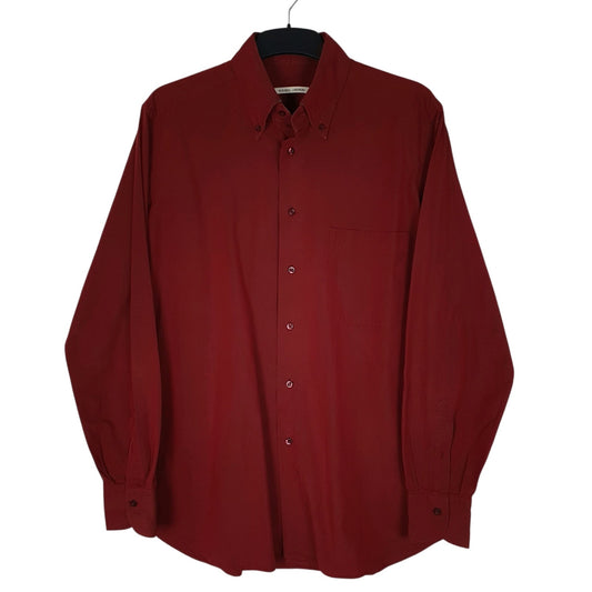 Mens Red Krizia Uomi  Long Sleeve Shirt