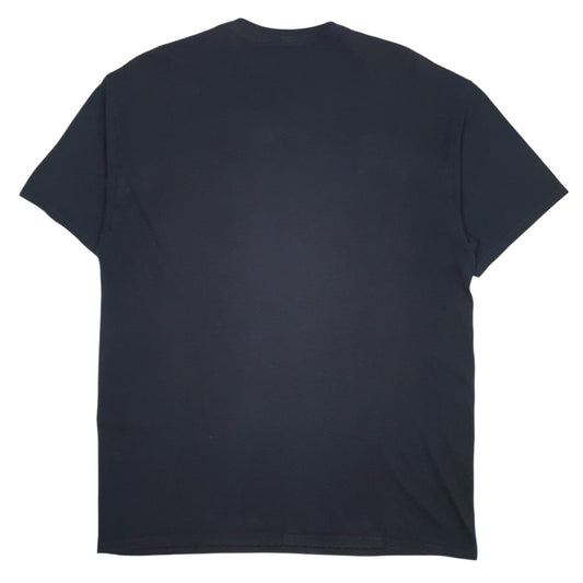 Mens Black Fruit Of The Loom Northern Iowa Panthers  T Shirt